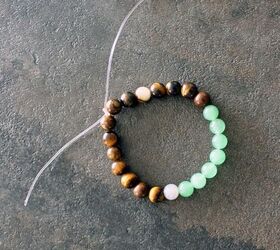 diy crystal elastic beaded bracelets make your own stone bracelets