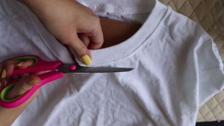 bedazzle your closet with this diy t shirt, Bedazzled DIY t shirt