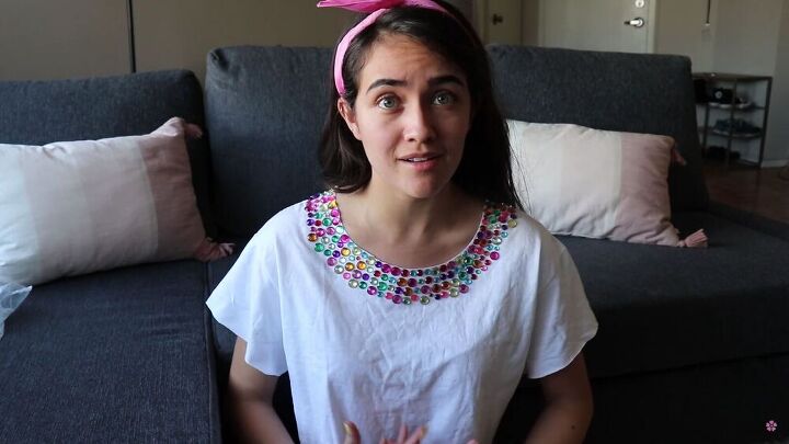 bedazzle your closet with this diy t shirt
