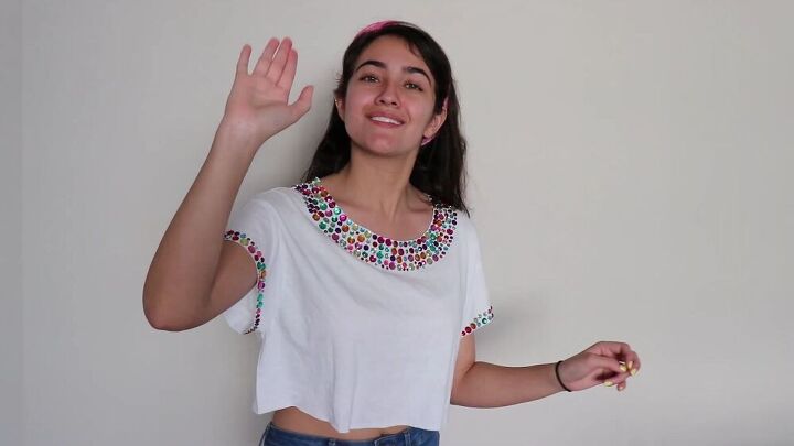 bedazzle your closet with this diy t shirt