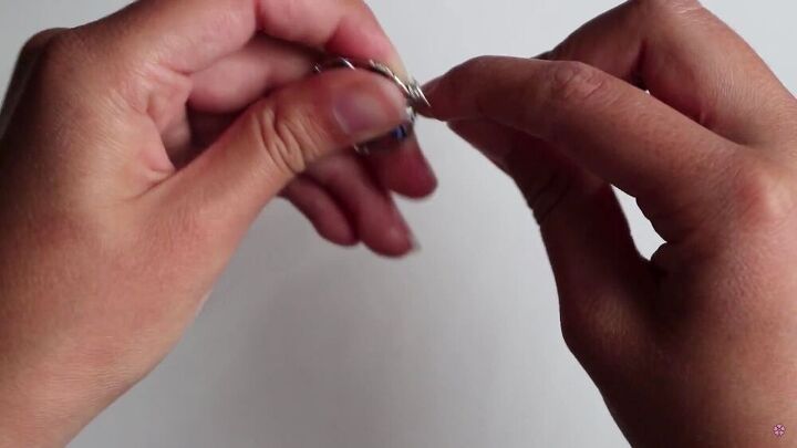 make these gorgeous diy hoop earrings in 30 minutes, Beaded DIY hoop earrings tutorial