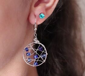Make These Gorgeous DIY Hoop Earrings in 30 Minutes!