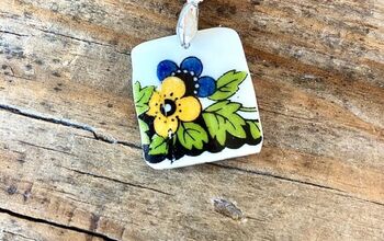 How to Make Your Own Unique Quirky Pendant From Crockery