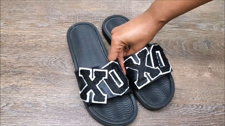 easy and stylish diy tory burch slides