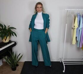 how to wear a teal suit, Styling green clothes