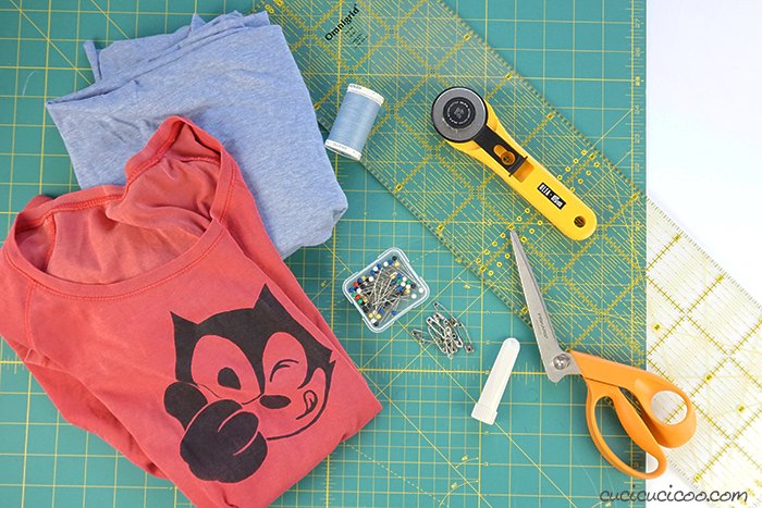 sew the easiest t shirt ever
