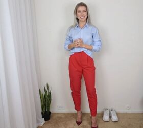 How to Style Red Pants Outfits: The 10 Best Colors to Wear With