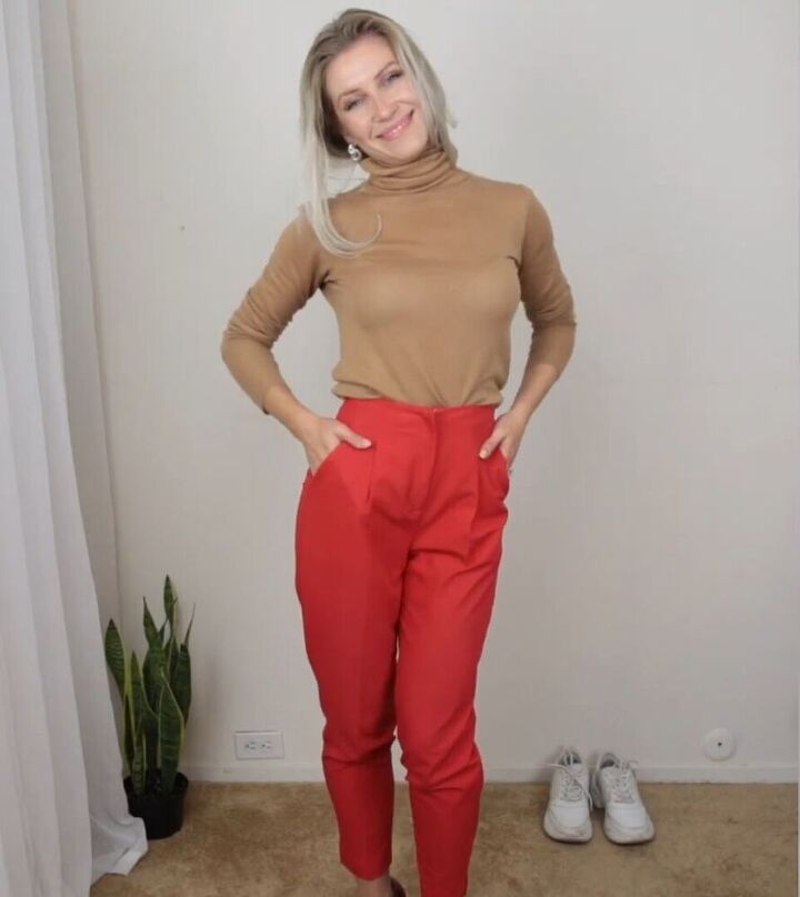 how to style red pants outfits the 10 best colors to wear with red, What colors to wear with red