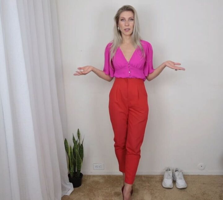 how to style red pants outfits the 10 best colors to wear with red, Outfit ideas red pants