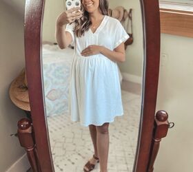 4 non maternity dresses that work with a bump from target