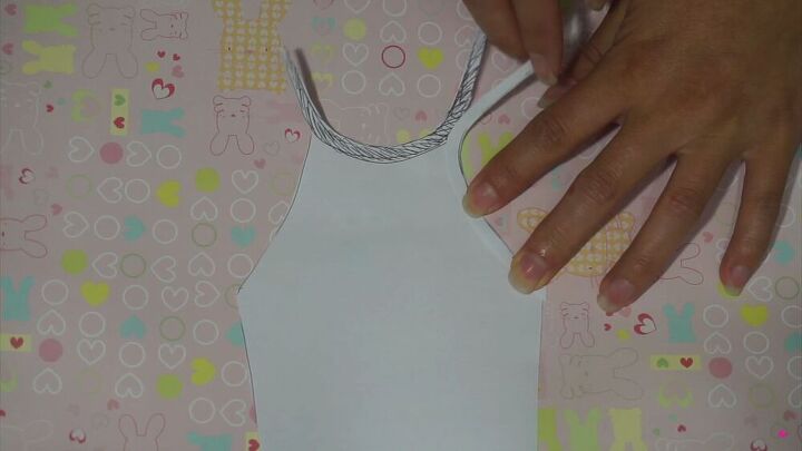 make a trendy strappy diy crop top from a pair of leggings