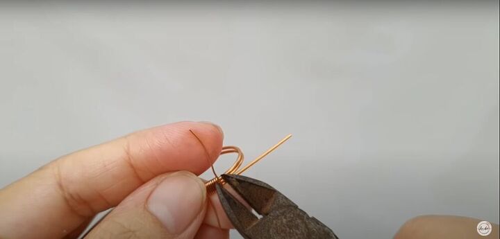 how to make a wire ring for an irregular shape stone, Simple wire ring