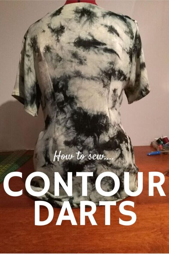 how to fit and sew contour darts