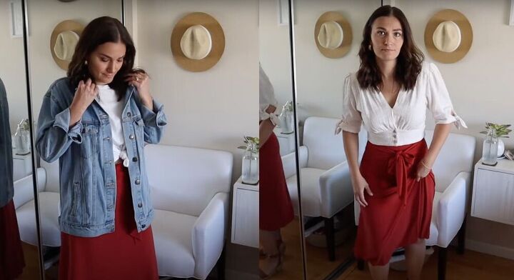 beginner friendly and easy midi skirt, How to make a midi skirt