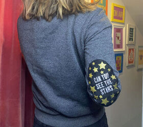 DIY Quote Ironon Elbow Patches Upstyle
