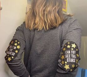 DIY Quote Iron-on Elbow Patches