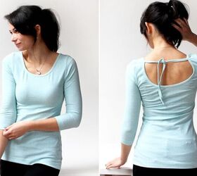 How to Sew Women’s Low Back T-shirt BALLERINA - Picolly.com
