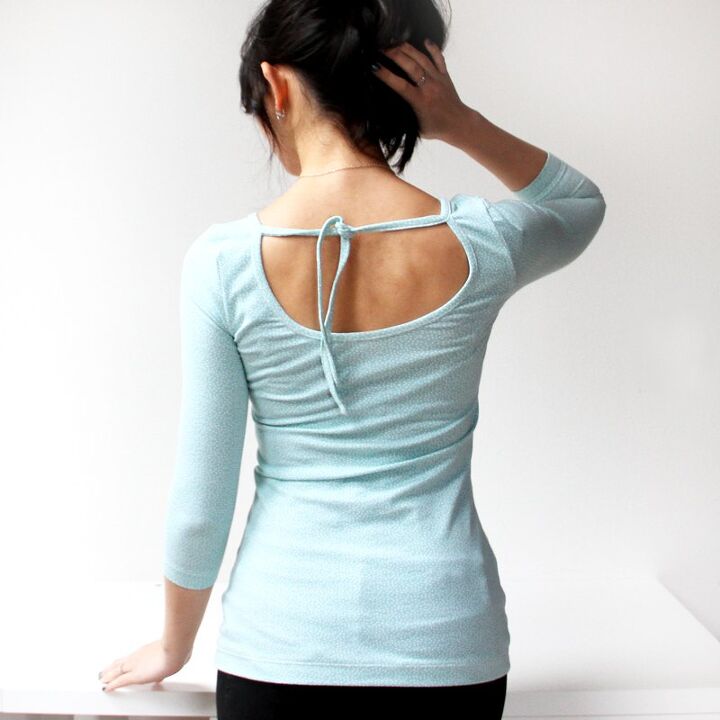 how to sew women s low back t shirt ballerina picolly com