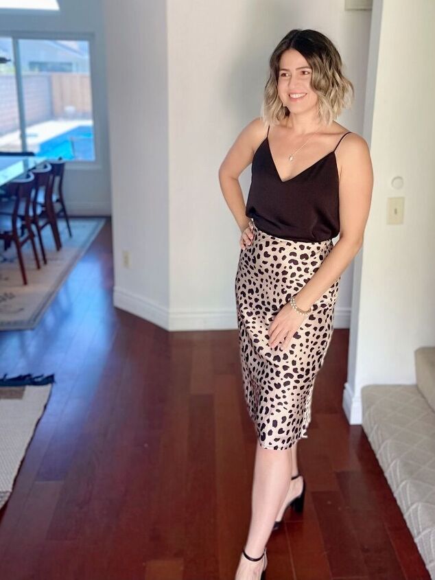 everyone s favorite leopard skirt 4 ways