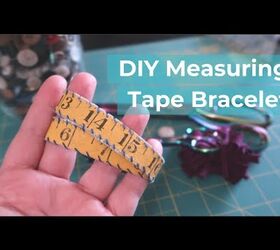 Quick and Cute Tape Measure Bracelet DIY
