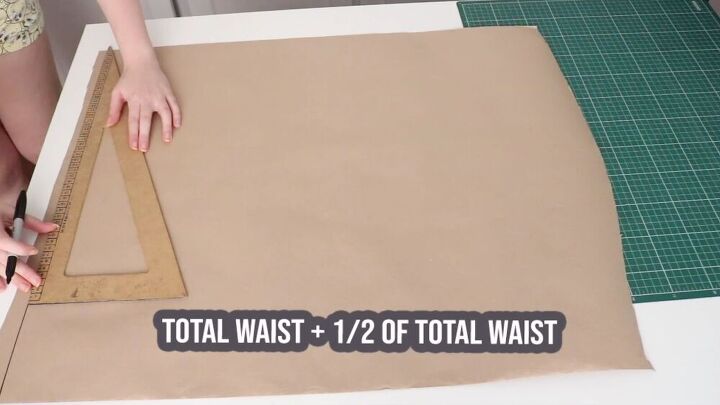 youll be surprised how easy it is to make this diy wrap skirt, Make a DIY wrap skirt