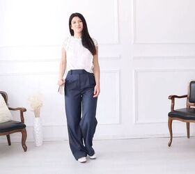 how to wear oversized pants in the summer, Styling wide leg pants
