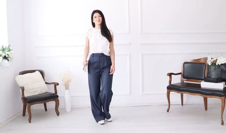 how to wear oversized pants in the summer, Styling wide leg pants