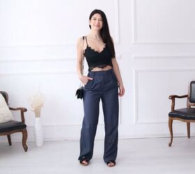 how to wear oversized pants in the summer
