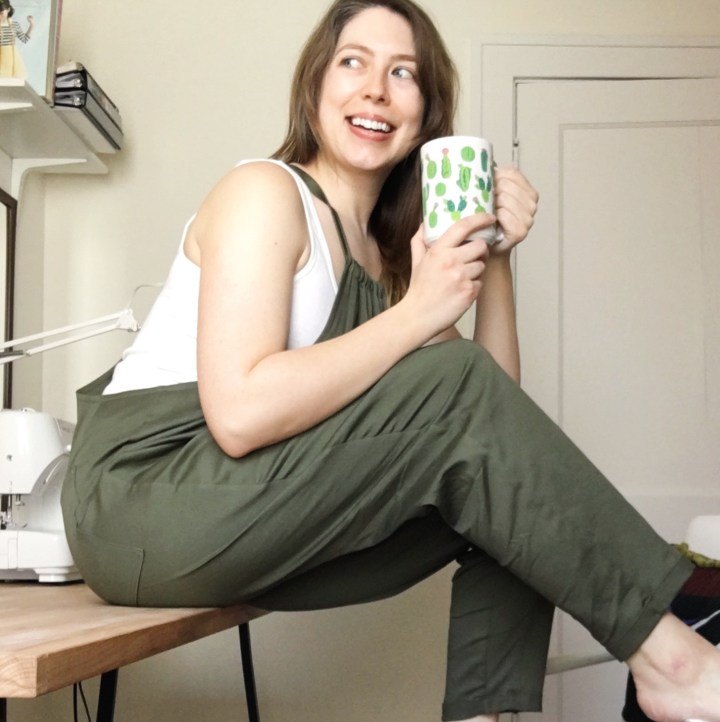 The Patsy Overalls From Ready To Sew Sewing Pattern Review | Upstyle