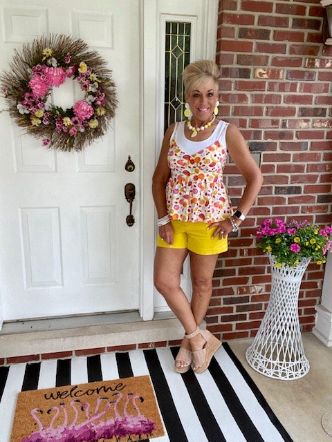 stylish monday and linkup party, Wedges Target Shorts My Clost Loft