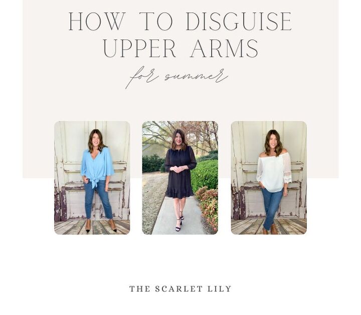 ways to disguise upper arms