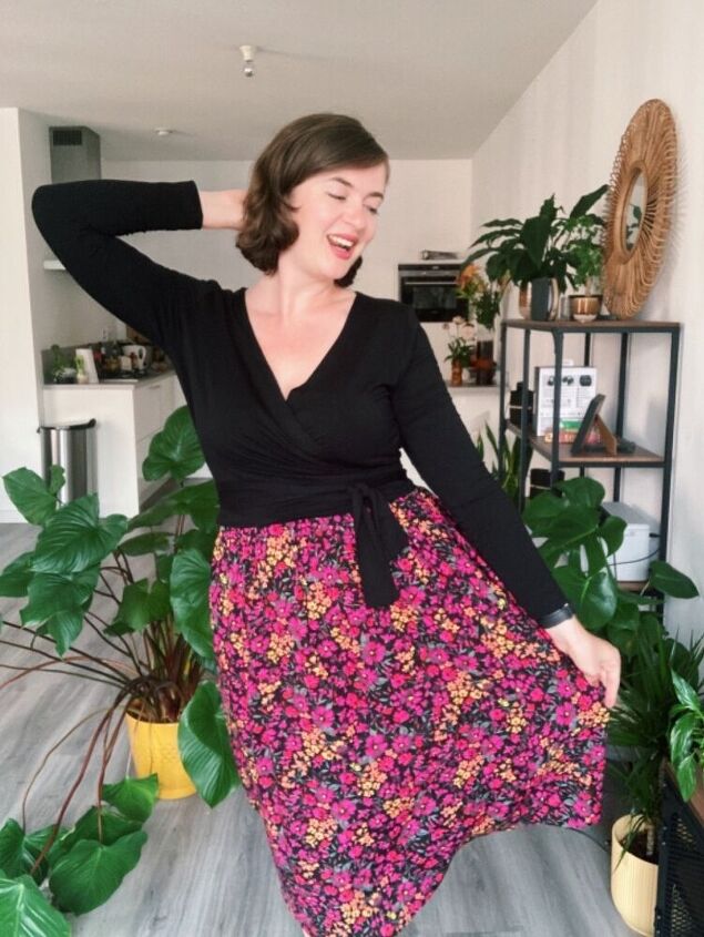effortless style and effortless sewing easy skirt with french seams