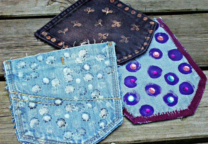 how to make a pretty recycled pocket purse
