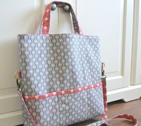 ModeS Fabric Review ~ Reversable Tote/Crossbody Bag Tutorial