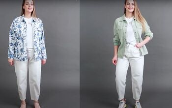 How to Style White Clothing to Appear Tall and Slim