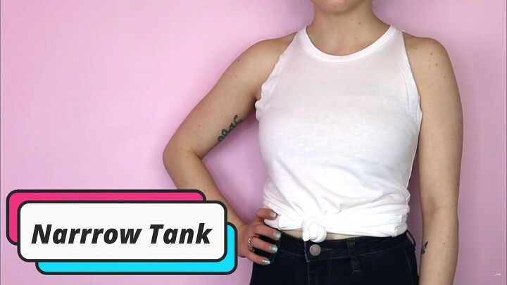 diy t shirt alert create 3 gorgeous tank tops in minutes, DIY t shirt tutorial