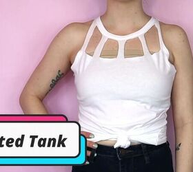 DIY T-Shirt Alert- Create 3 Gorgeous Tank Tops in Minutes