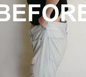 downsize jeans the easy way with this fantastic tutorial, How to downsize jeans