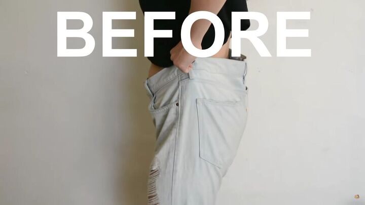 downsize jeans the easy way with this fantastic tutorial, How to downsize jeans