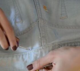 downsize jeans the easy way with this fantastic tutorial