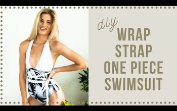 Make This Gorgeous DIY Swimsuit With a Wrap Strap