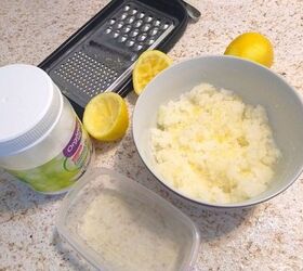 lemon sugar scrub tutorial hand exfoliant for diy manicure