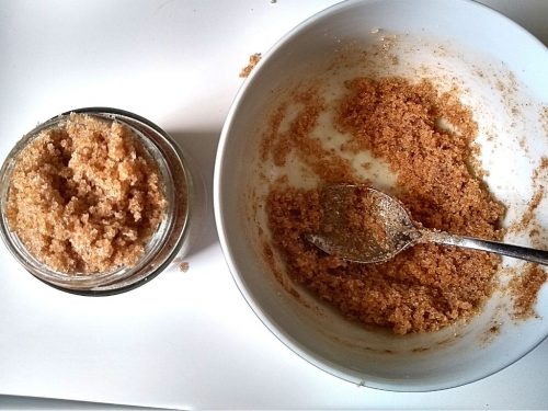 cinnamon foot scrub recipe for an at home pedicure