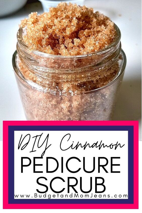 cinnamon foot scrub recipe for an at home pedicure