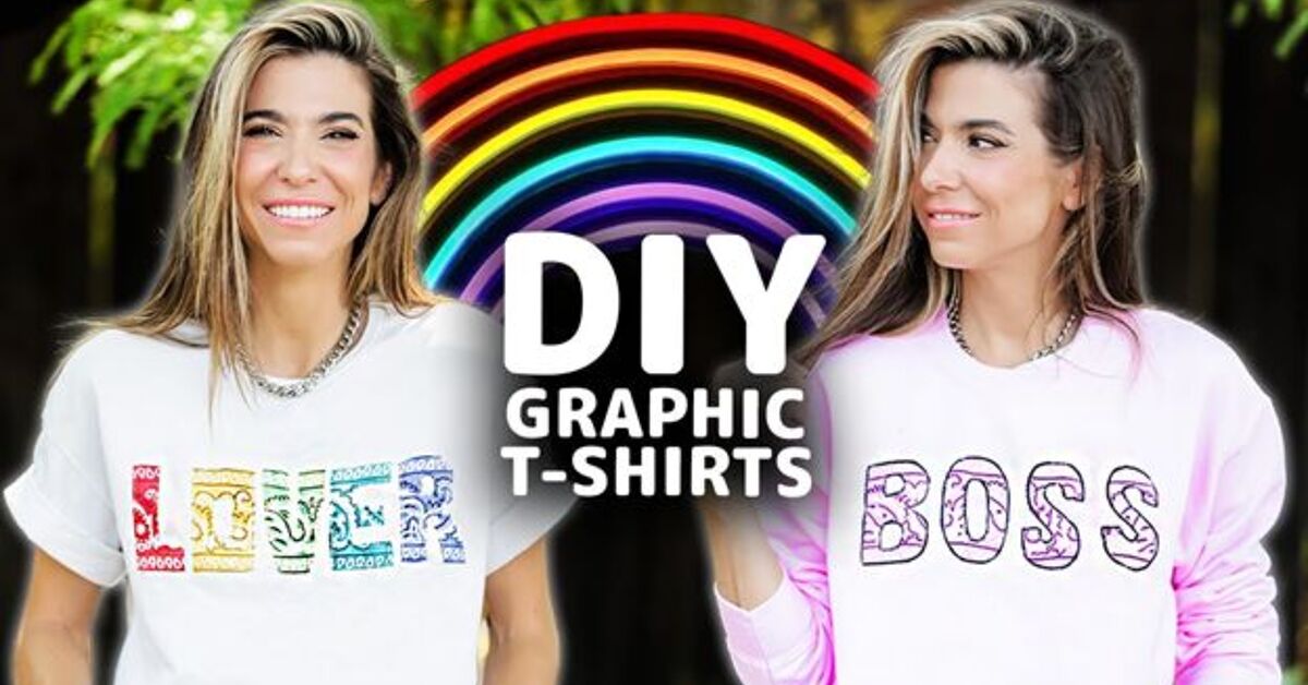 How To Make T-shirts For Beginners BYRDY By Megan Foutch: Easy DIY