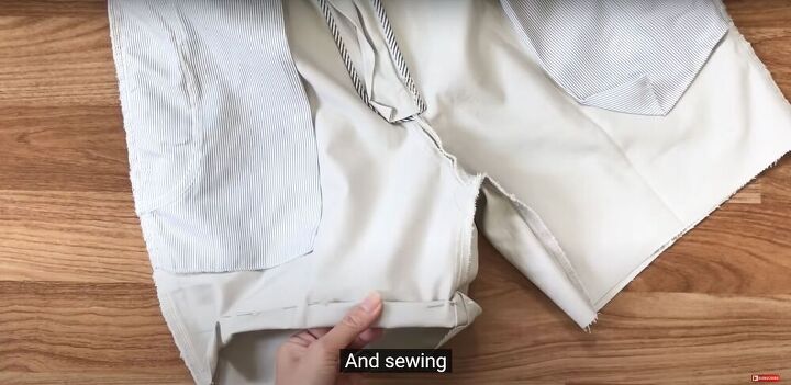 thrift flip diy shorts and skirt from mens pants, How to make DIY shorts