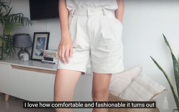 Thrift Flip: DIY Shorts and Skirt From Men’s Pants