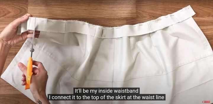 thrift flip diy shorts and skirt from mens pants