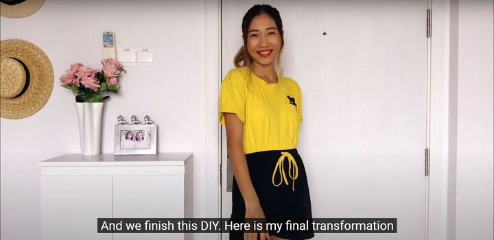 turn two t shirts into a diy jumpsuit