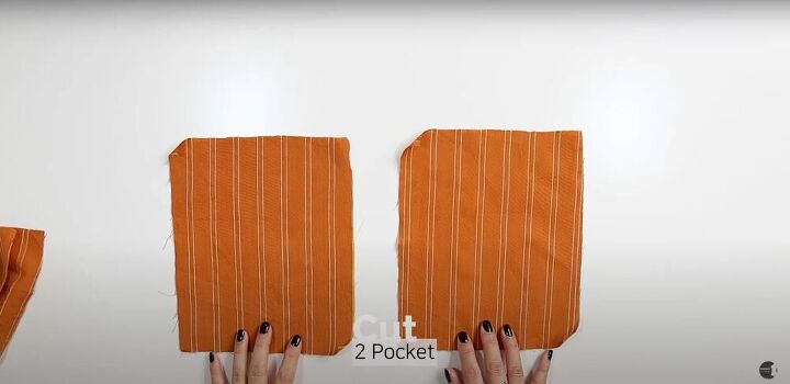 easy pomona pants sew along tutorial, Cut out Pomona pants pattern pieces